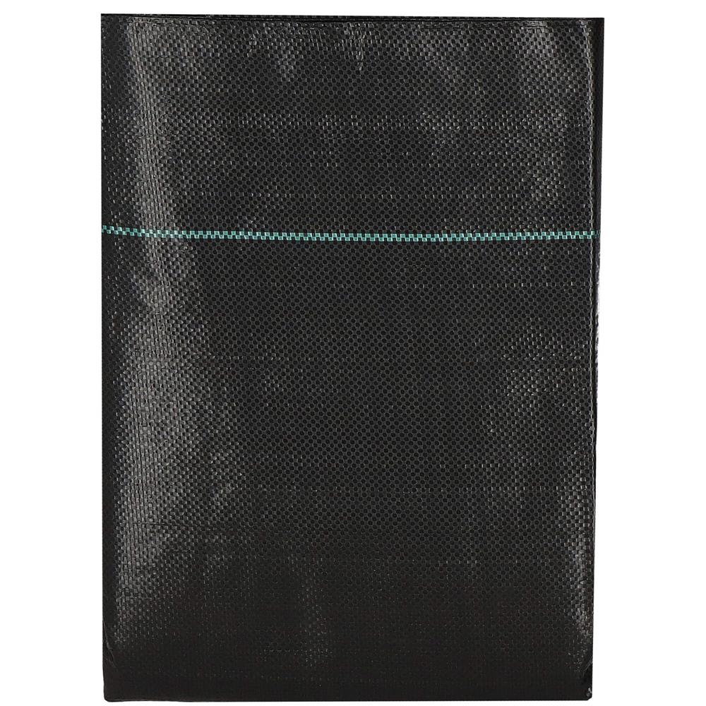 Folie agrotextil, mulcire, antiburuieni, filtru UV, 10 x 3.2metri, 90g/m2, negru [5]