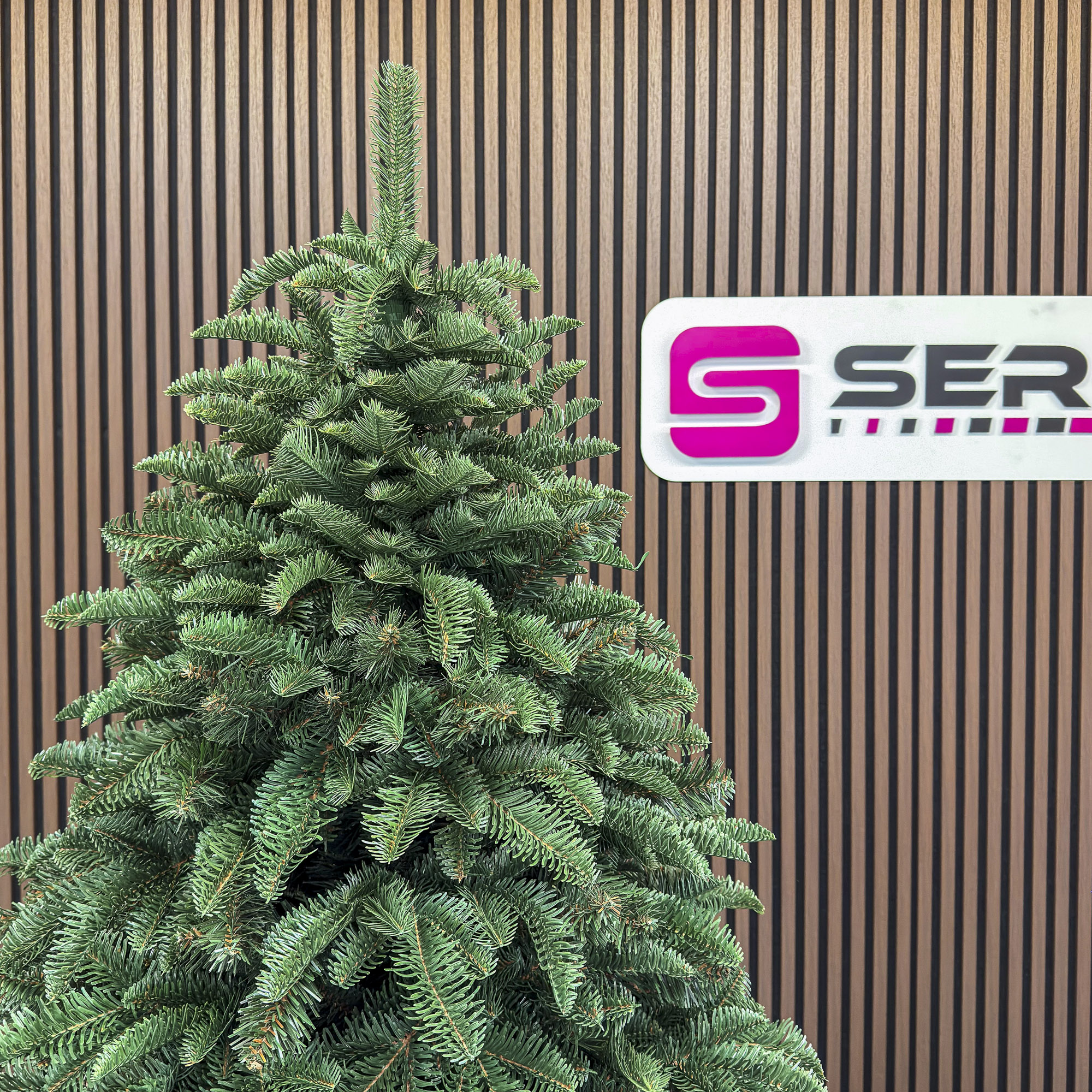 Brad artificial Christmas Deluxe by Sersimo, Alaska, verde, mix 2D+3D, 210 cm [3]