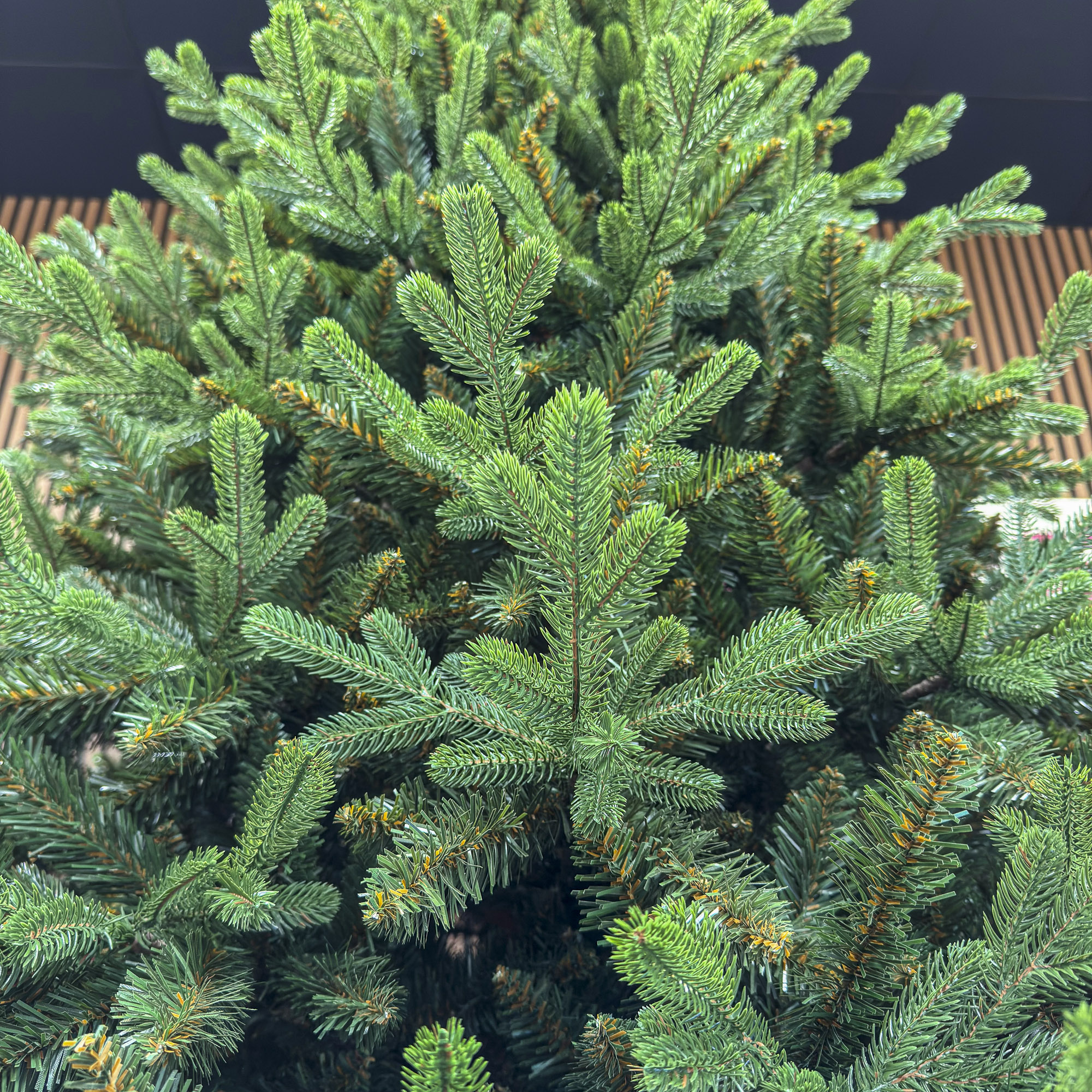 Brad artificial Christmas Deluxe by Sersimo, Alaska, verde, mix 2D+3D, 210 cm [15]