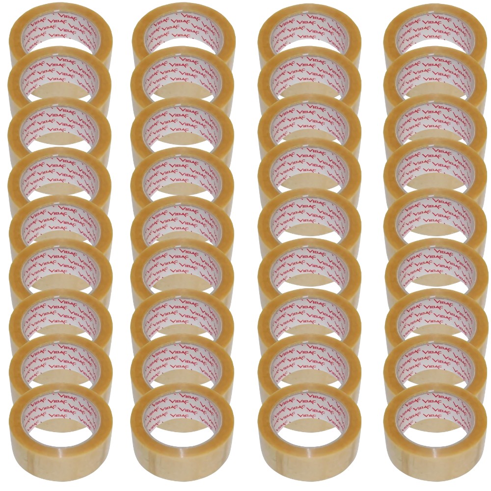 ✨TOATE PRODUSELE✨ - Set 36 Role Banda Adeziva Solvent, Vibac, 48mmx60m, Ambalare, Sigilare, Rezistenta, Transparenta