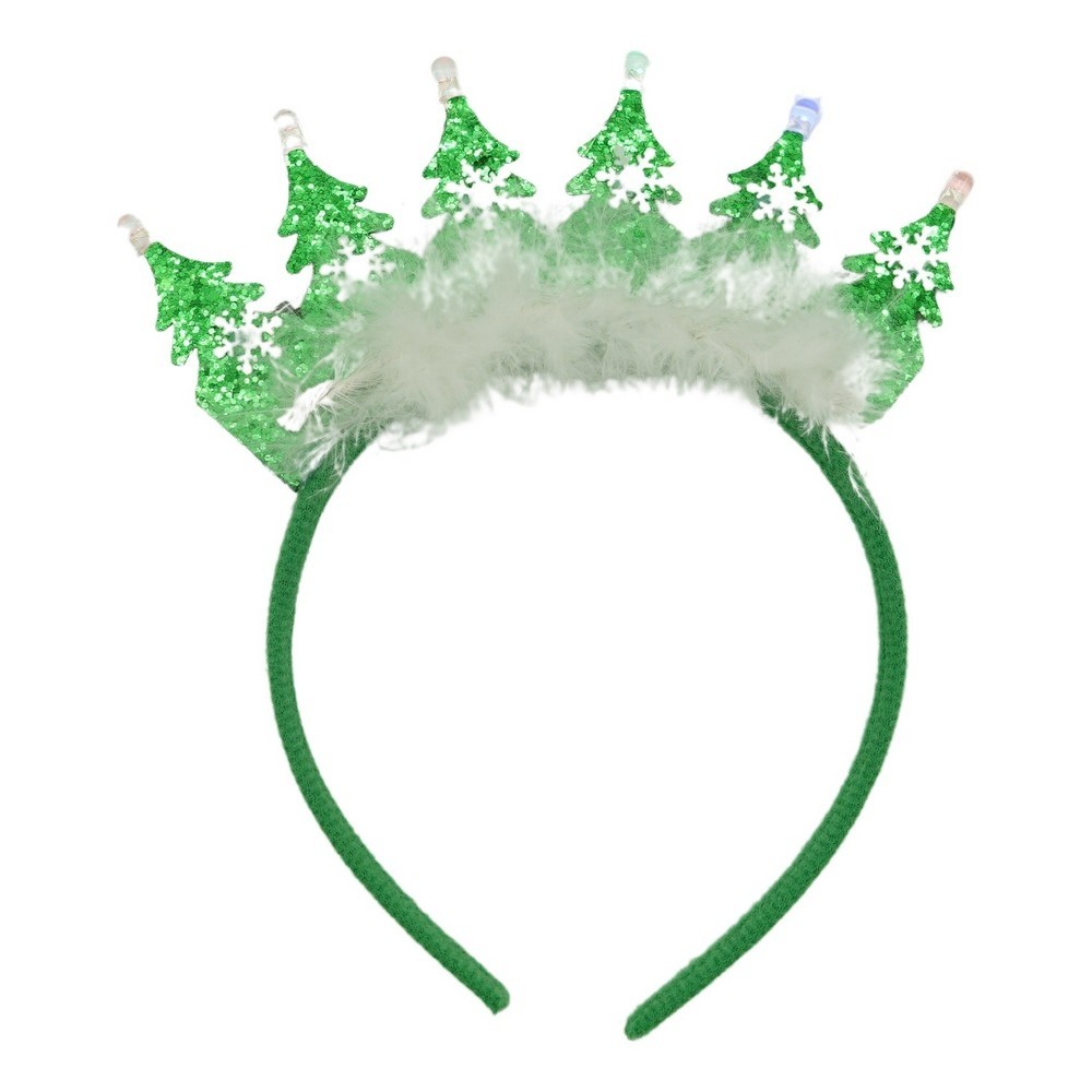 Bentita/cerc de Craciun, culoare verde, marime standard,  [1]