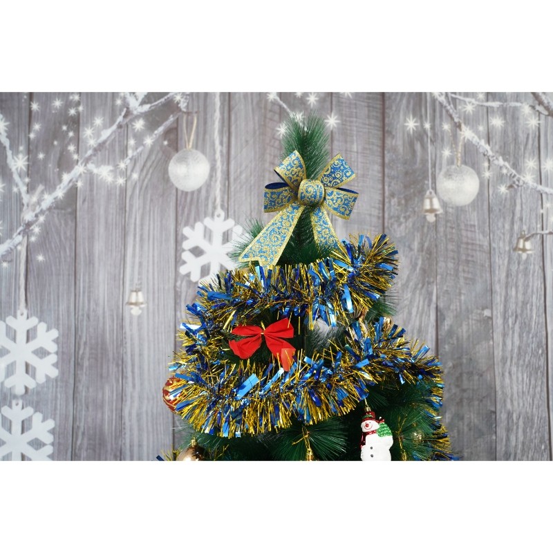 Beteala Craciun, , albastru, marimea: 2 m x 11 cm material:folie PVC, interior/exterior [8]