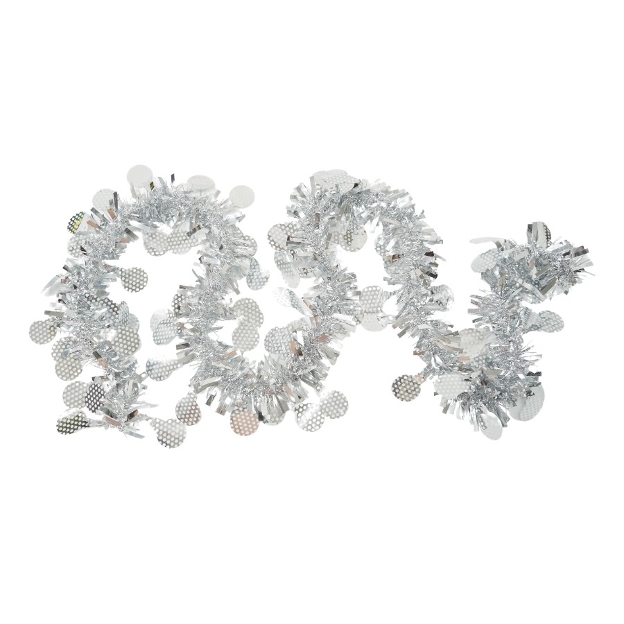 Beteala Craciun - Beteala Craciun, , argintiu, marimea: 2 m x 11 cm x 9 cm material:folie PVC, interior/exterior