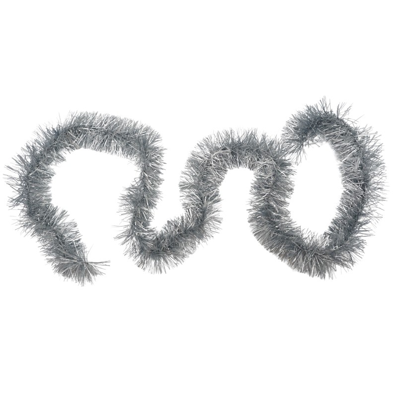 Beteala Craciun - Beteala Craciun, , argintiu, marimea: 2 m x 9 cm material:folie PVC, interior/exterior