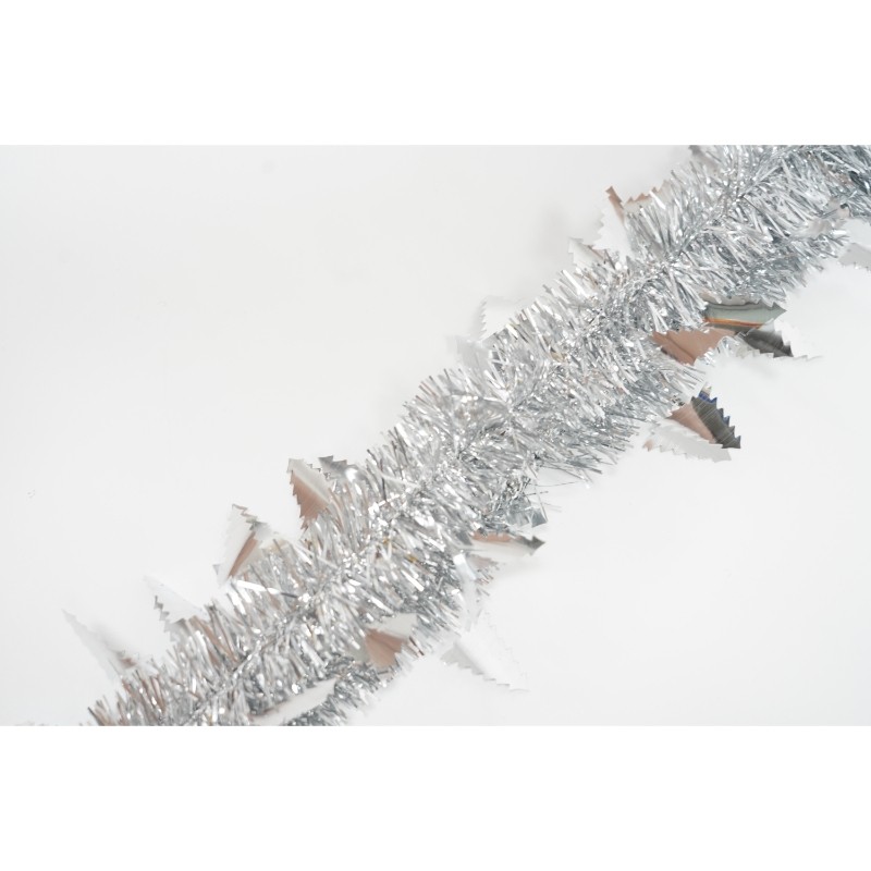 Beteala Craciun, , argintiu, marimea: 2 m x 9 cm x 5 cm material:folie PVC, interior/exterior [7]