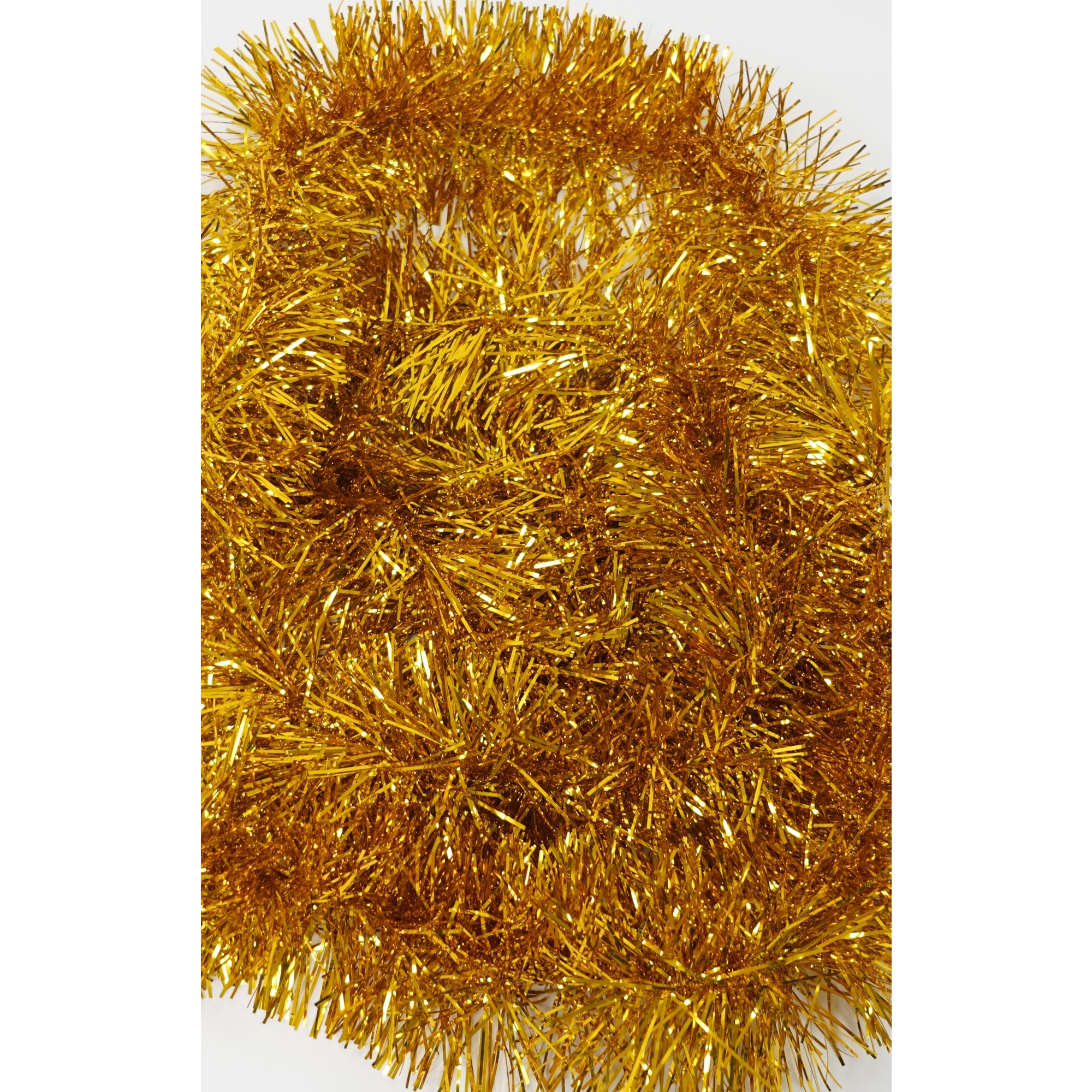 Beteala Craciun, , aur, marimea: 2 m x 11 cm material:folie PVC, interior/exterior [5]