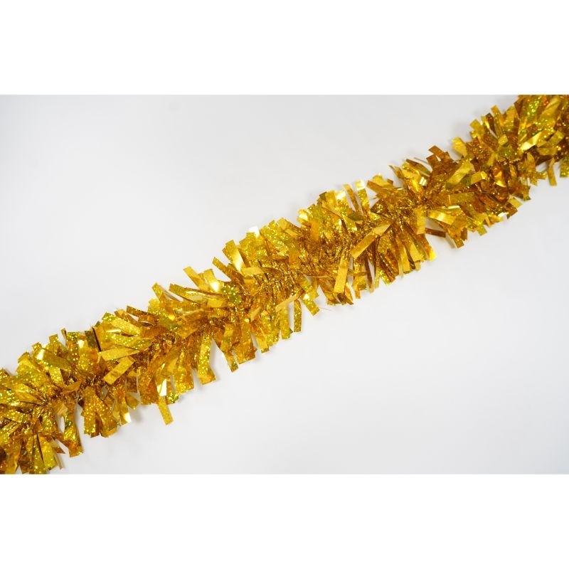 Beteala Craciun, , galben, marimea: 2 m x 9 cm material:folie PVC, interior/exterior [6]