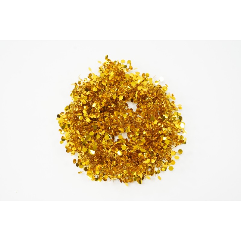 Beteala Craciun, , galben, marimea: 2 m x 9 cm material:folie PVC, interior/exterior [12]