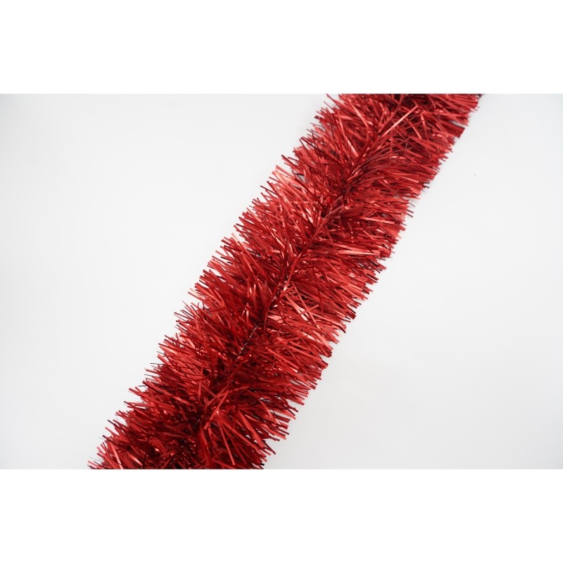 Beteala Craciun, , roșu, marimea: 2 m x 9 cm material:folie PVC, interior/exterio [7]