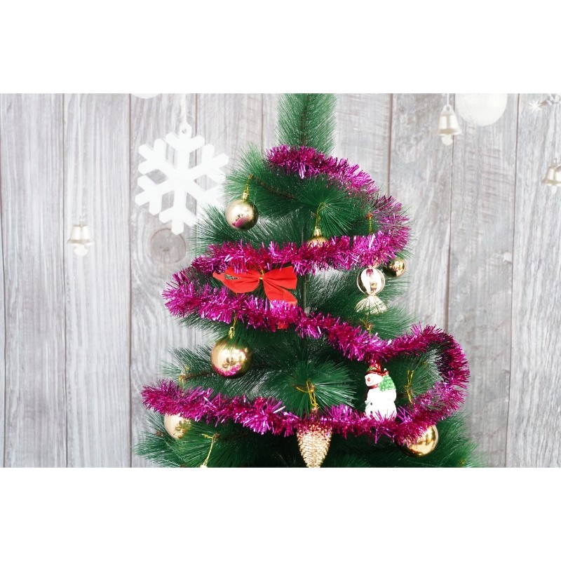 Beteala Craciun, , roz, marimea: 2 m x 5 cm material:folie PVC, interior/exterior [8]