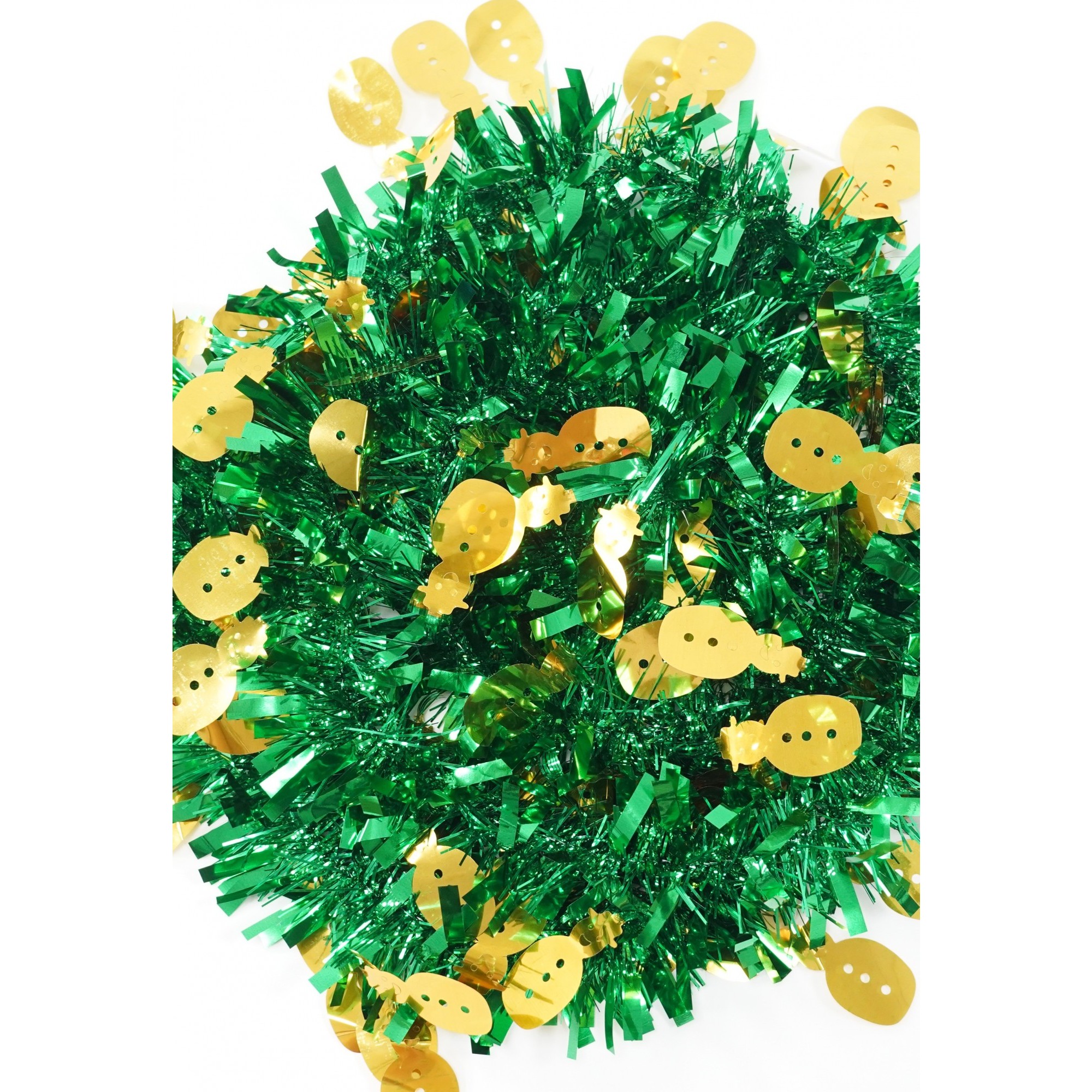 Beteala Craciun, , verde, marimea: 2 m x 11 cm x 9 cm material:folie PVC, interior/exterior) [10]