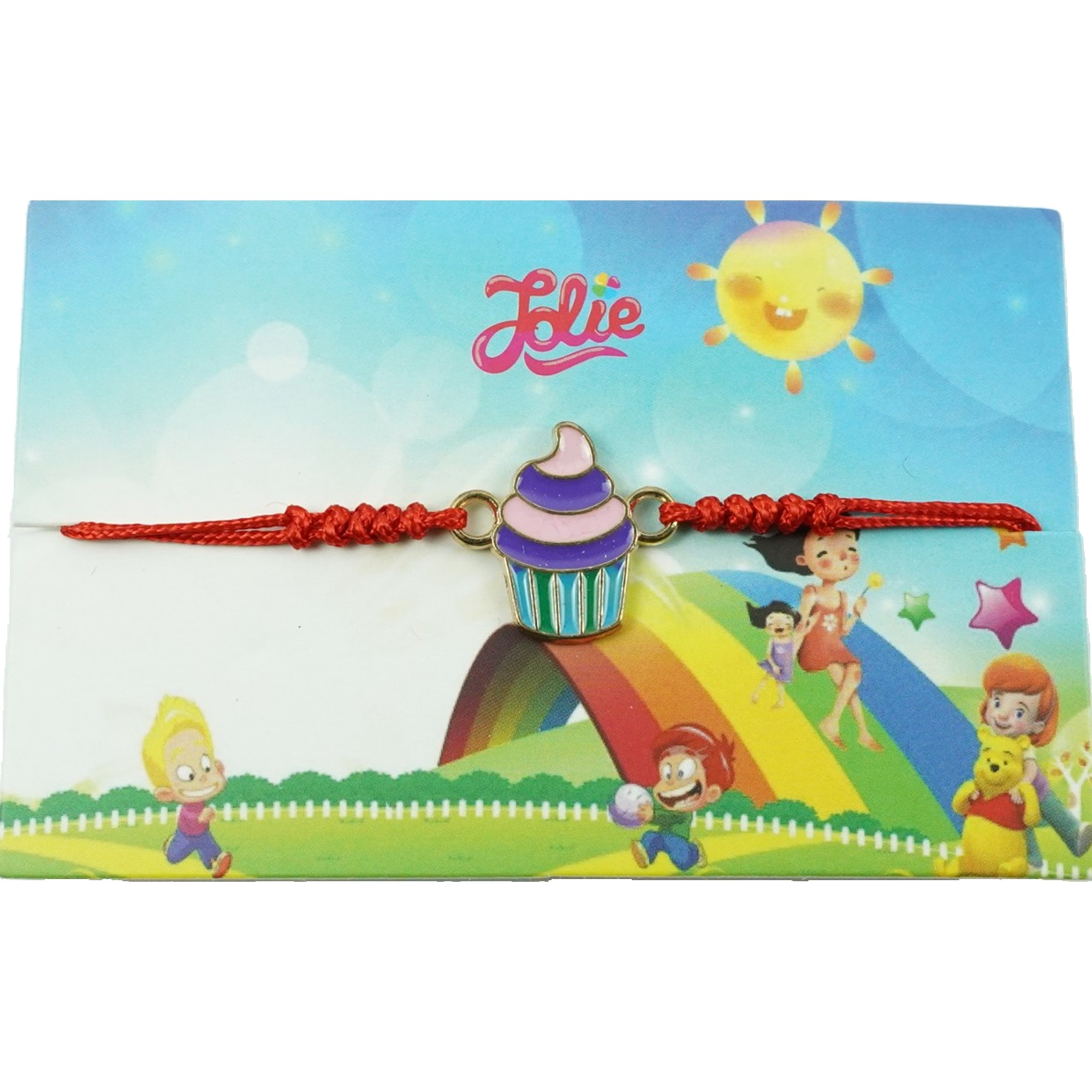 Martisor Bratara Copii - Bratara Jolie cu Impletitura pentru Copii Briosa