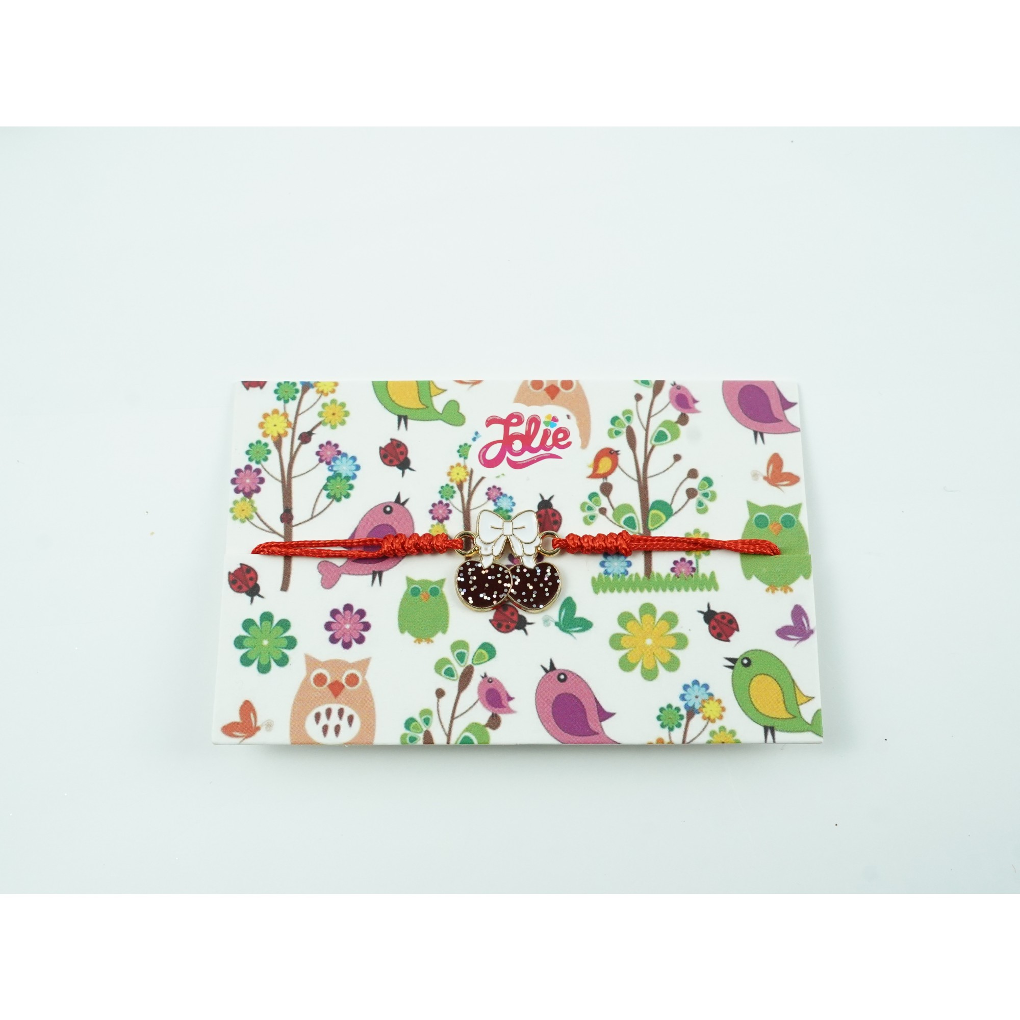 Martisor Bratara Copii - Bratara cu Impletitura pentru Copii Ciresica