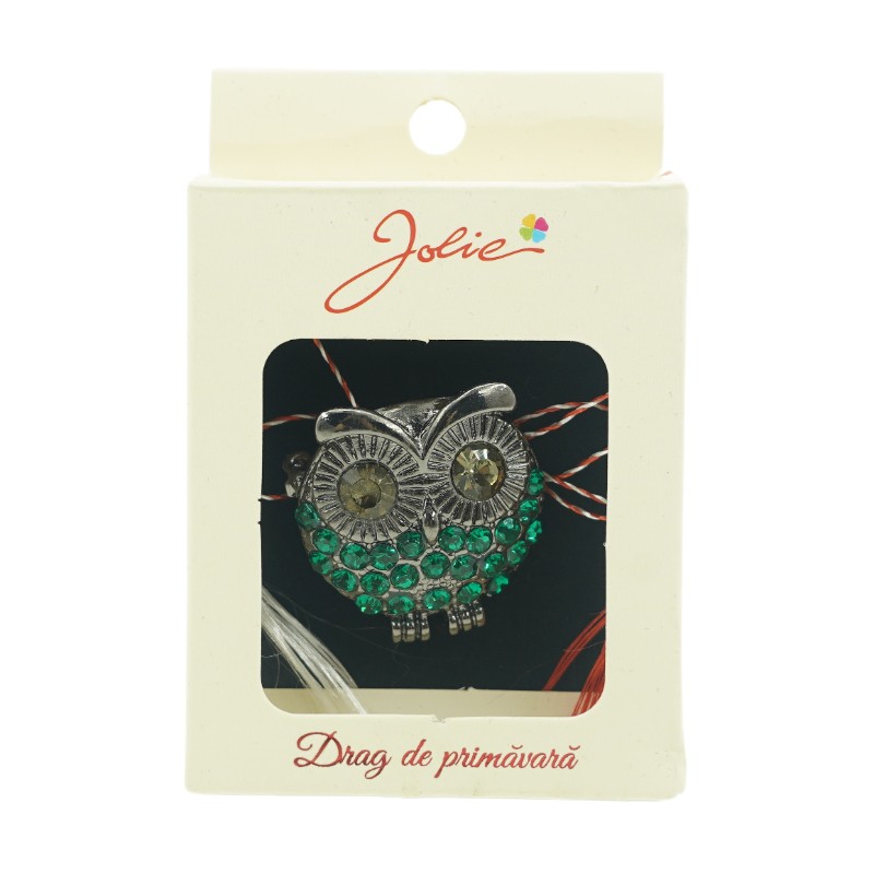 Martisor Brosa Medie - Brosa Multicolora Bufnita