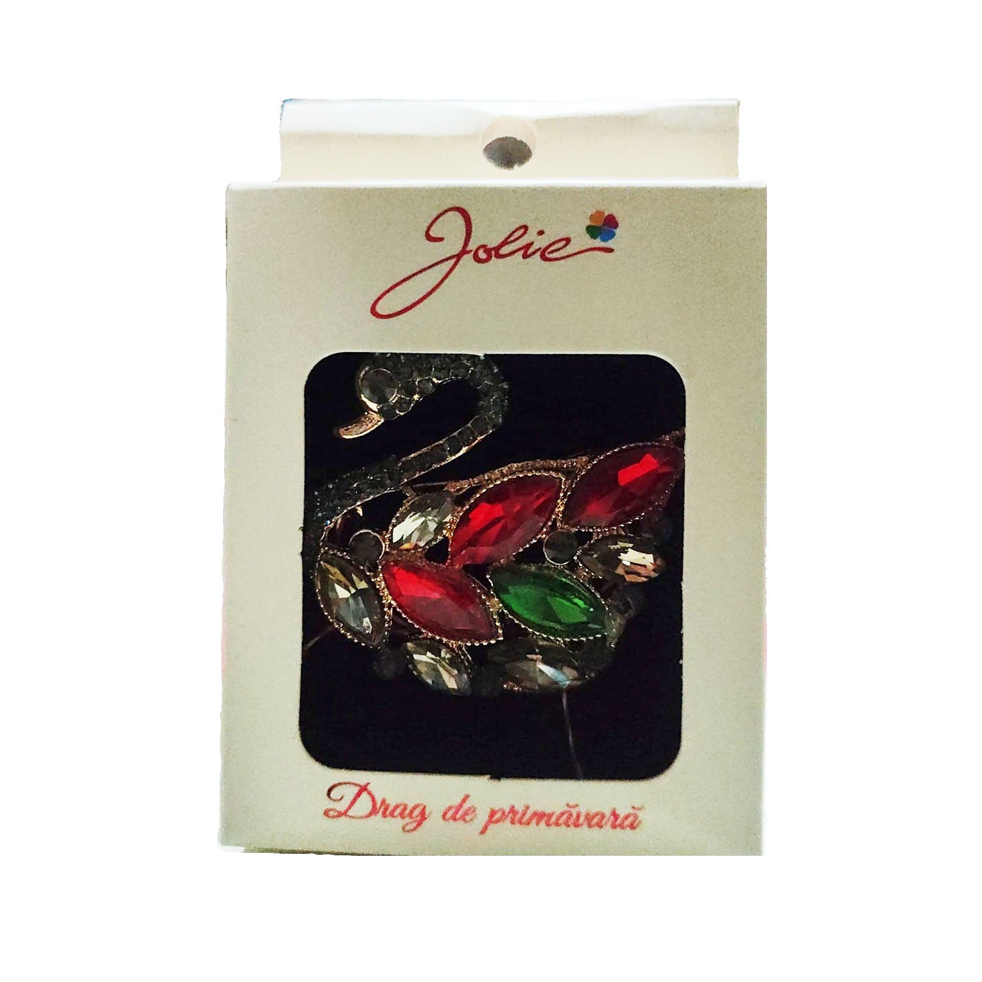 Martisor Brosa Medie - Brosa Multicolora Jolie model Lebada