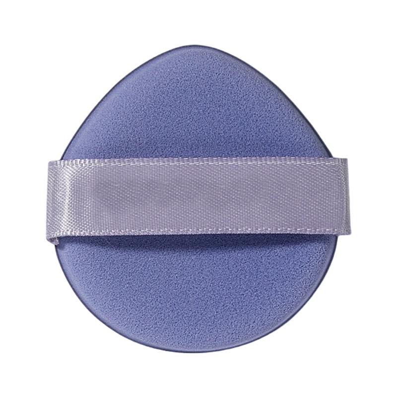 ✨TOATE PRODUSELE✨ - Burete de Machiaj Triunghi , Reutilizabili, Utilizare Umeda sau Uscata, 5.5 x 5.5 x 0.9 cm, Powder Puff, Mov