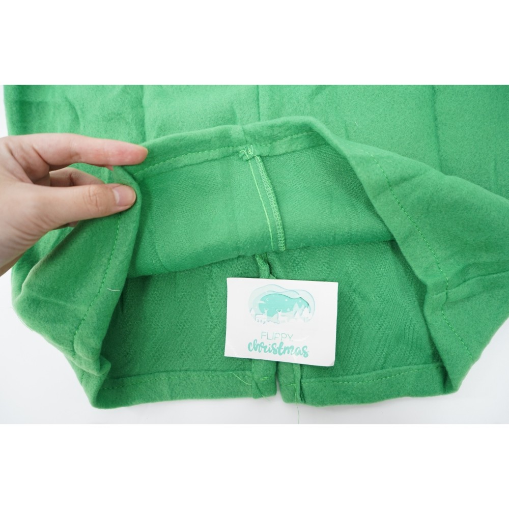 Costum Spiridus, , Baieti, 7-9 ani, Verde, Poliester [13]