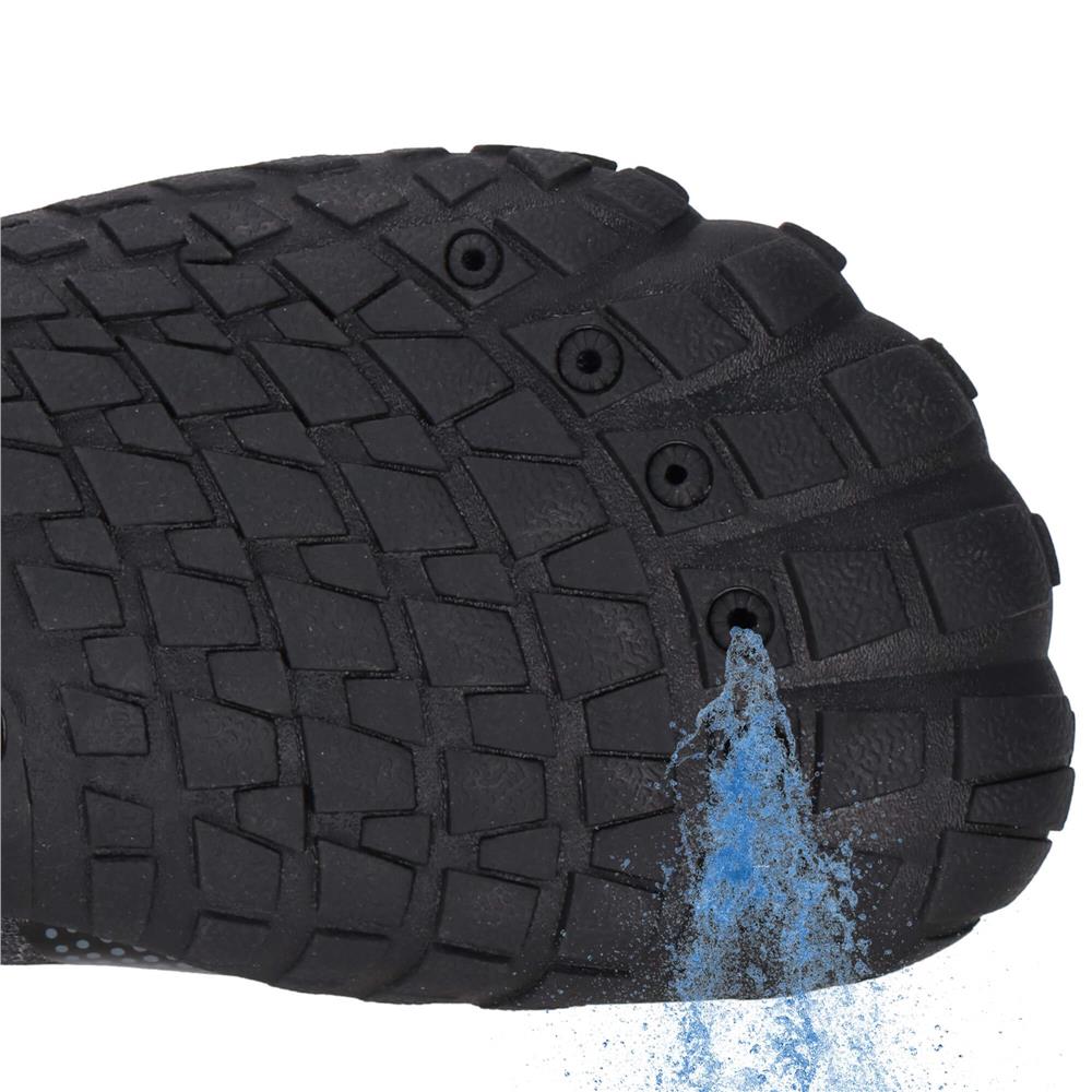 Pantofi plaja si apa, talpa cauciuc antiderapanta, material respirabil, negru, marimea 43 [3]