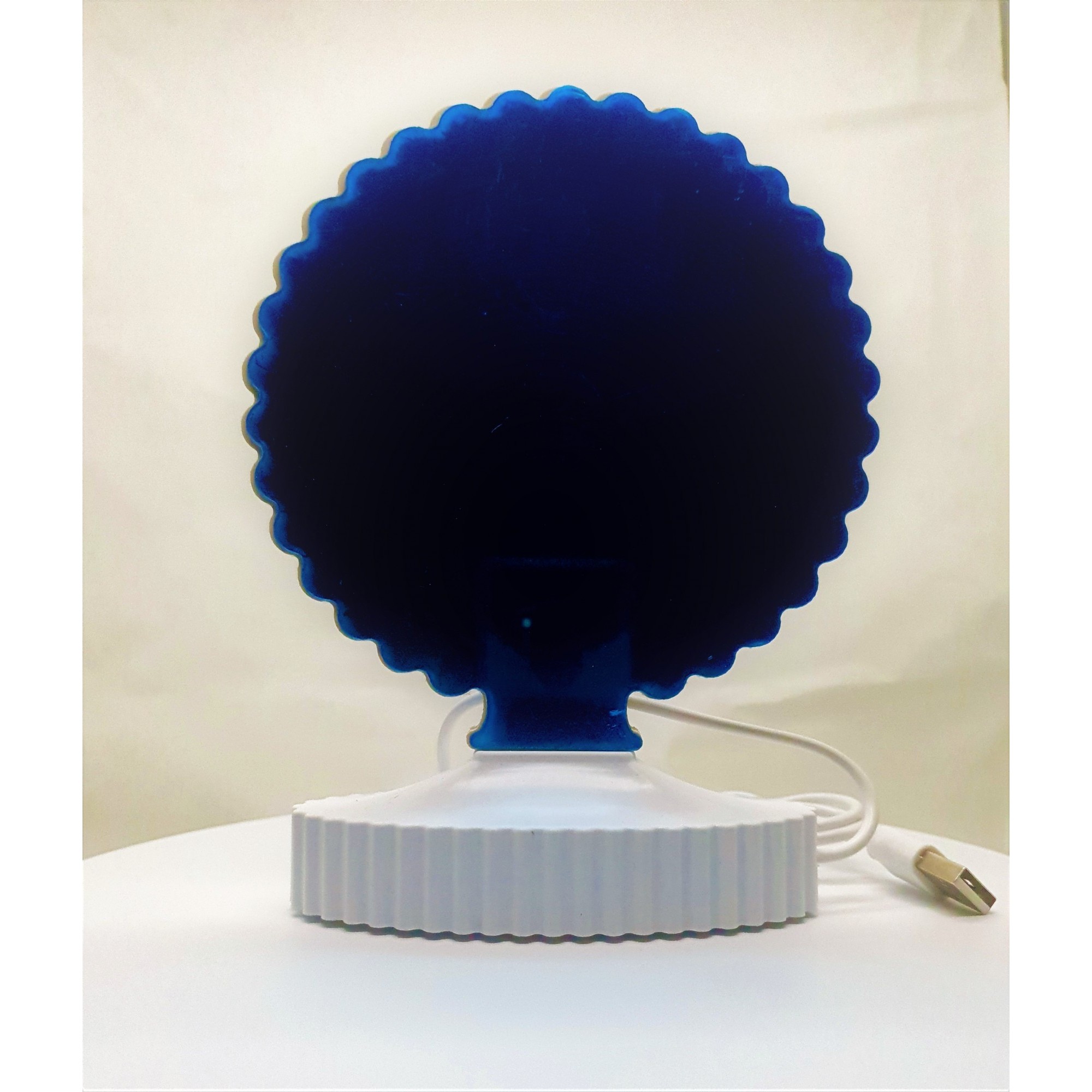 Decoratiune Luminoasa, , cu Cablu USB, Model Flamingo, Alb Rece, 17 cm [3]