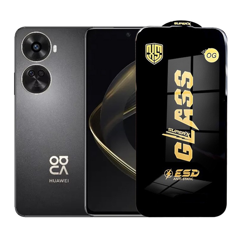 ✨TOATE PRODUSELE✨ - Folie de Protectie pentru Huawei Nova 11 SE, , Sticla Securizata ESD, Margini Negre, Rezistenta la Zgirieturi, Antistatica, 0.35 mm, Transparenta