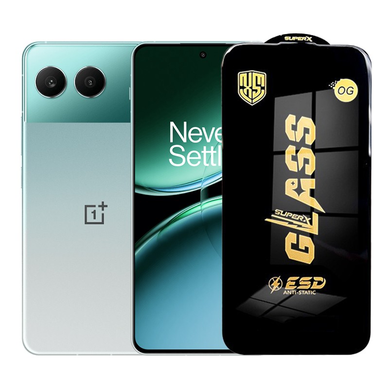 ✨TOATE PRODUSELE✨ - Folie de Protectie pentru OnePlus Nord 4, , Sticla Securizata ESD, Margini Negre, Rezistenta la Zgirieturi, Antistatica, 0.35 mm, Transparenta