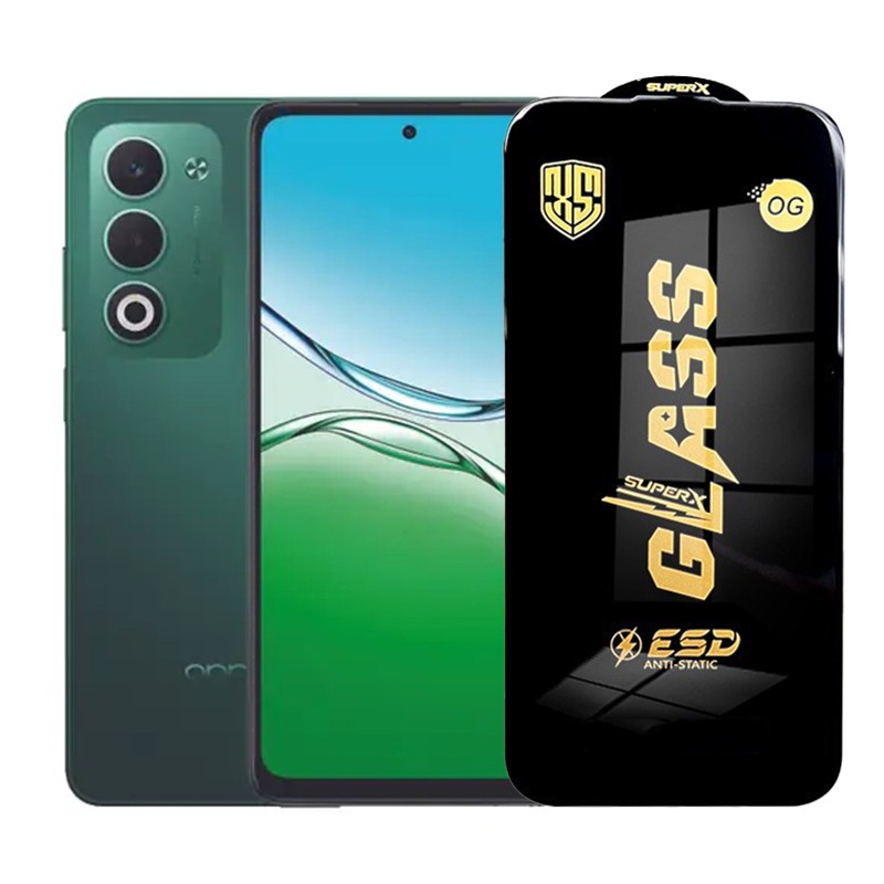 ✨TOATE PRODUSELE✨ - Folie de Protectie pentru Oppo A5, , Sticla Securizata ESD, Margini Negre, Rezistenta la Zgirieturi, Antistatica, 0.35 mm, Transparenta