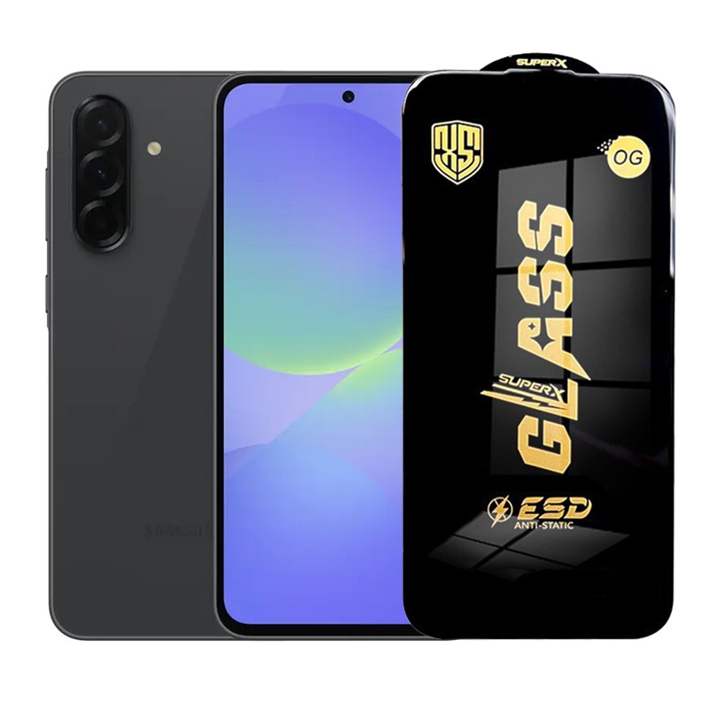 ✨TOATE PRODUSELE✨ - Folie de Protectie pentru Samsung Galaxy A36, , Sticla Securizata ESD, Margini Negre, Rezistenta la Zgirieturi, Antistatica, 0.35 mm, Transparenta