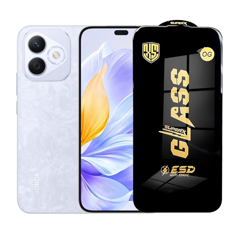 ✨TOATE PRODUSELE✨ - Folie de Protectie pentru Honor X60i, , Sticla Securizata ESD, Margini Negre, Rezistenta la Zgirieturi, Antistatica, 0.35 mm, Transparenta