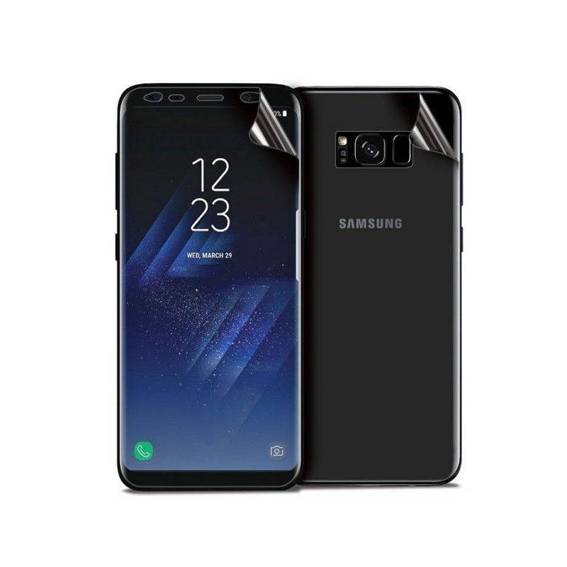 Folie Plastic Samsung Galaxy S8 Plus Fata-Spate Transparent [3]