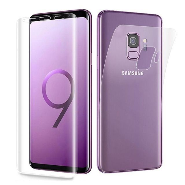 Folie Plastic Samsung Galaxy S9 Fata-Spate Transparent [2]