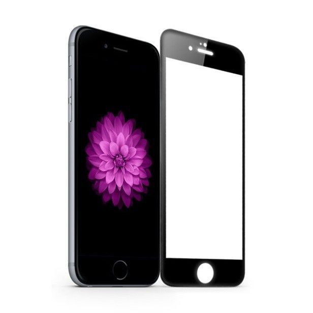 Folie Sticla Apple iPhone 6 Plus Full Face Negru [3]