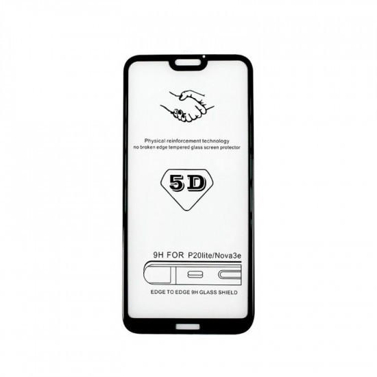 Folie Sticla Securizata 5D - Folie Sticla Apple iPhone 8 4D/5D Negru