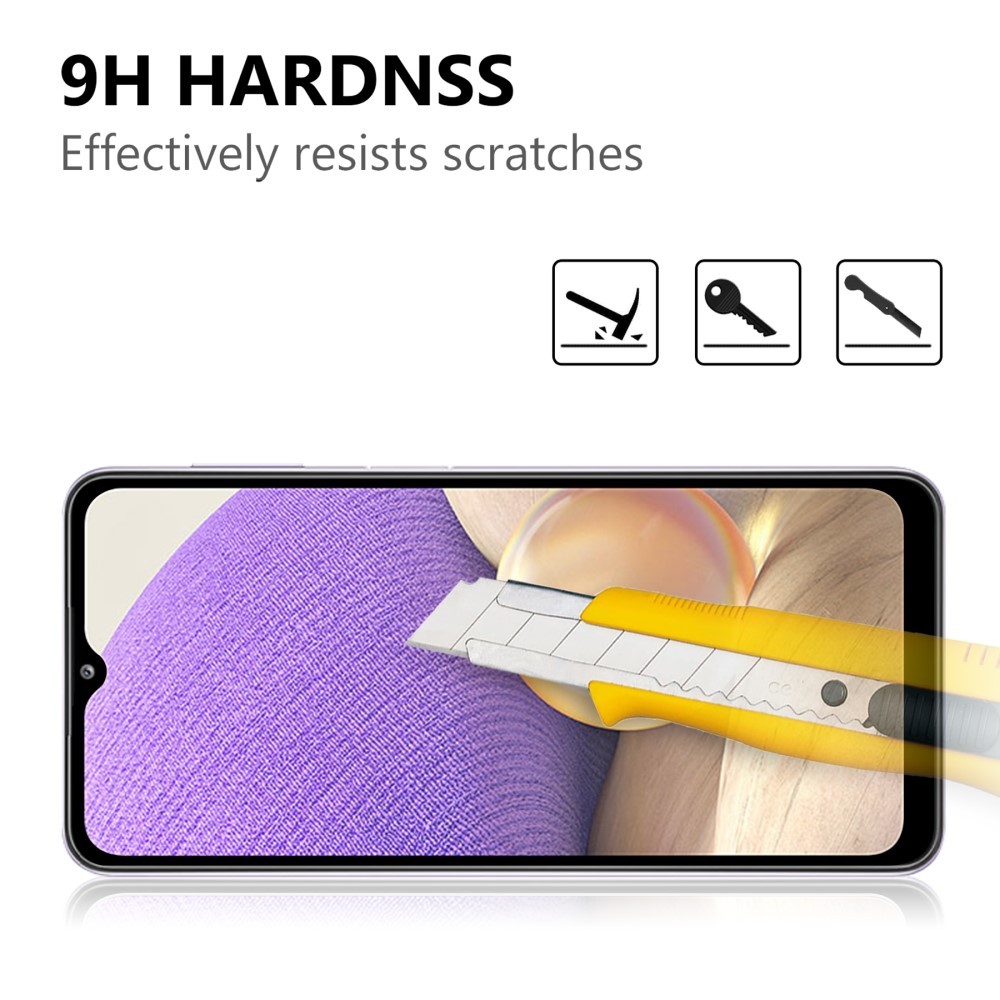 Folie Sticla Securizata , compatibila cu Samsung A32 5G, Negru [4]