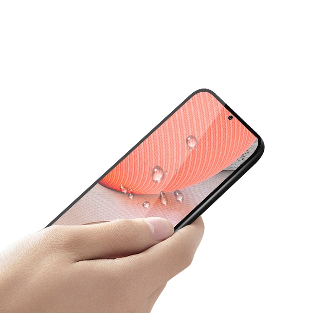 Folie Sticla Securizata , compatibila cu Samsung A72, Negru [12]