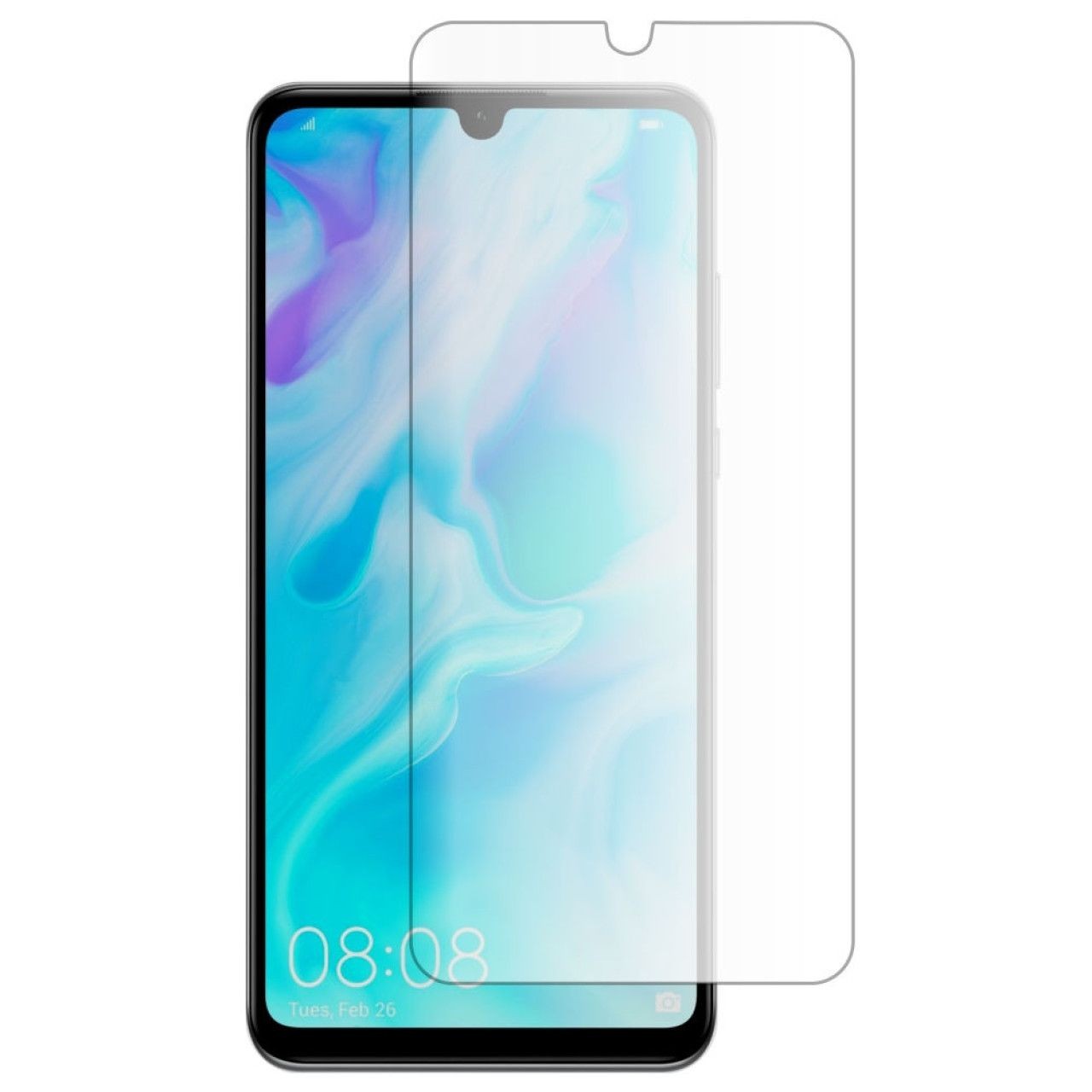 Folie Sticla Temperata 2.5 D - Folie Sticla , compatibila cu Huawei P30 Lite, Transparent