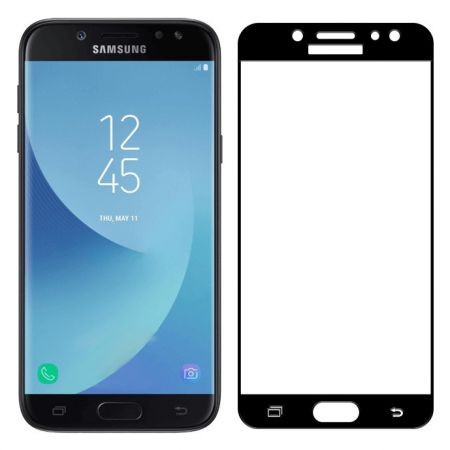 Folie Sticla Samsung Galaxy J3 2017 Full Face Negru [3]