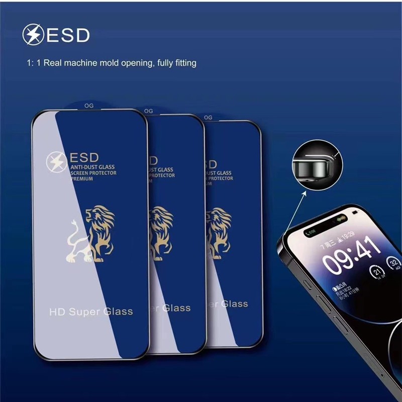 Folie Sticla securizata electrostatica pentru Samsung A04S, Sticla ESD, Top Glass, Anti-static, Negru [5]