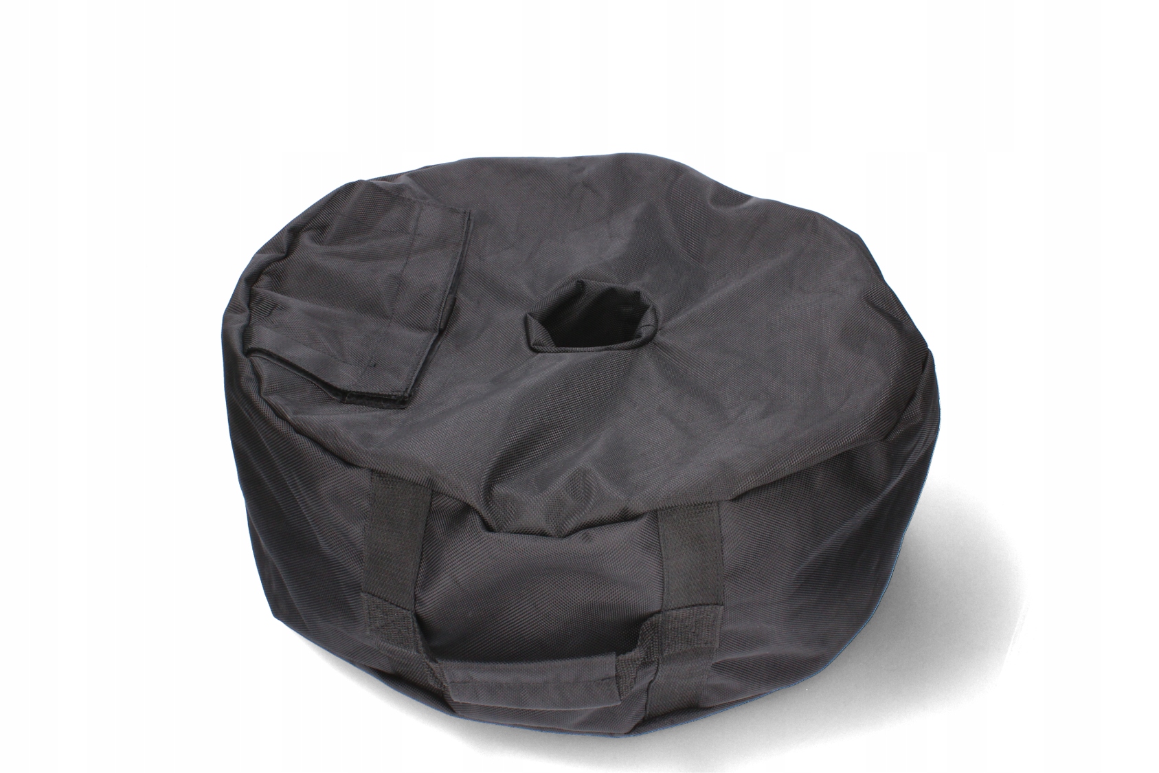 Suport umplere umbrela 47x18 cm, sac cu manere, inchidere velcro, poliester impermeabil, negru [6]