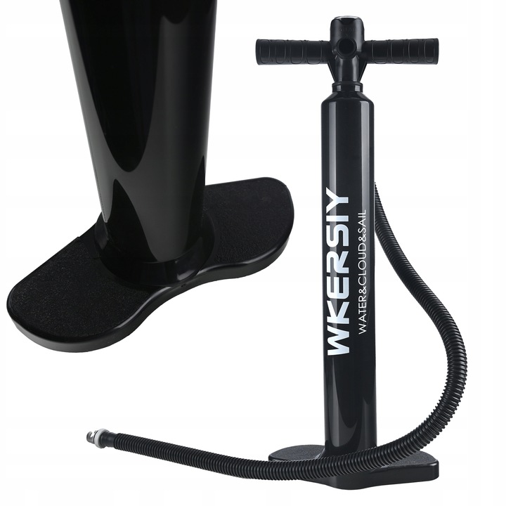 Pompa manuala cu manometru pentru SUP, 15 PSI – dubla actiune, furtun 130 cm [6]