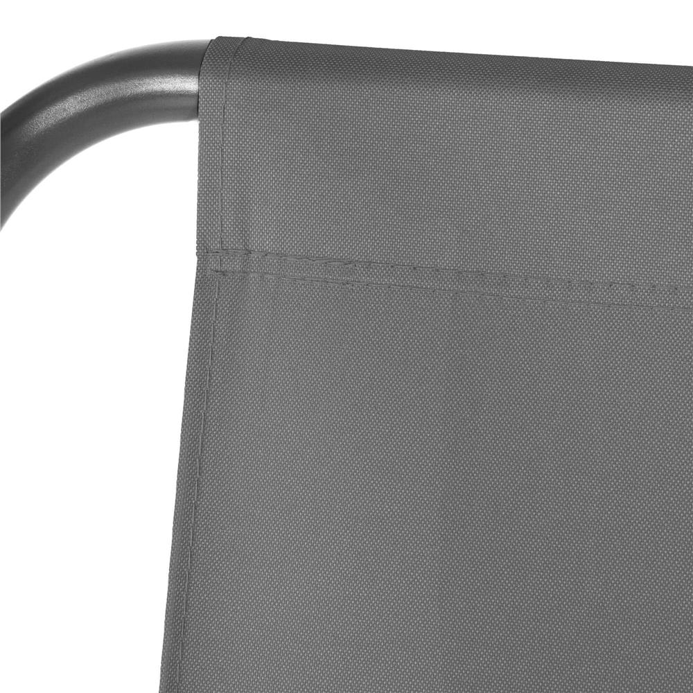 Husa din panza pentru leagan de gradina, 160x100 cm, gri – material impermeabil [5]