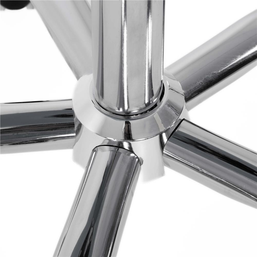 Scaun birou ergonomic, cu sezut din spuma, reglabil pe inaltime, maxim 120 kg, 90x49x48 cm, albastru [23]