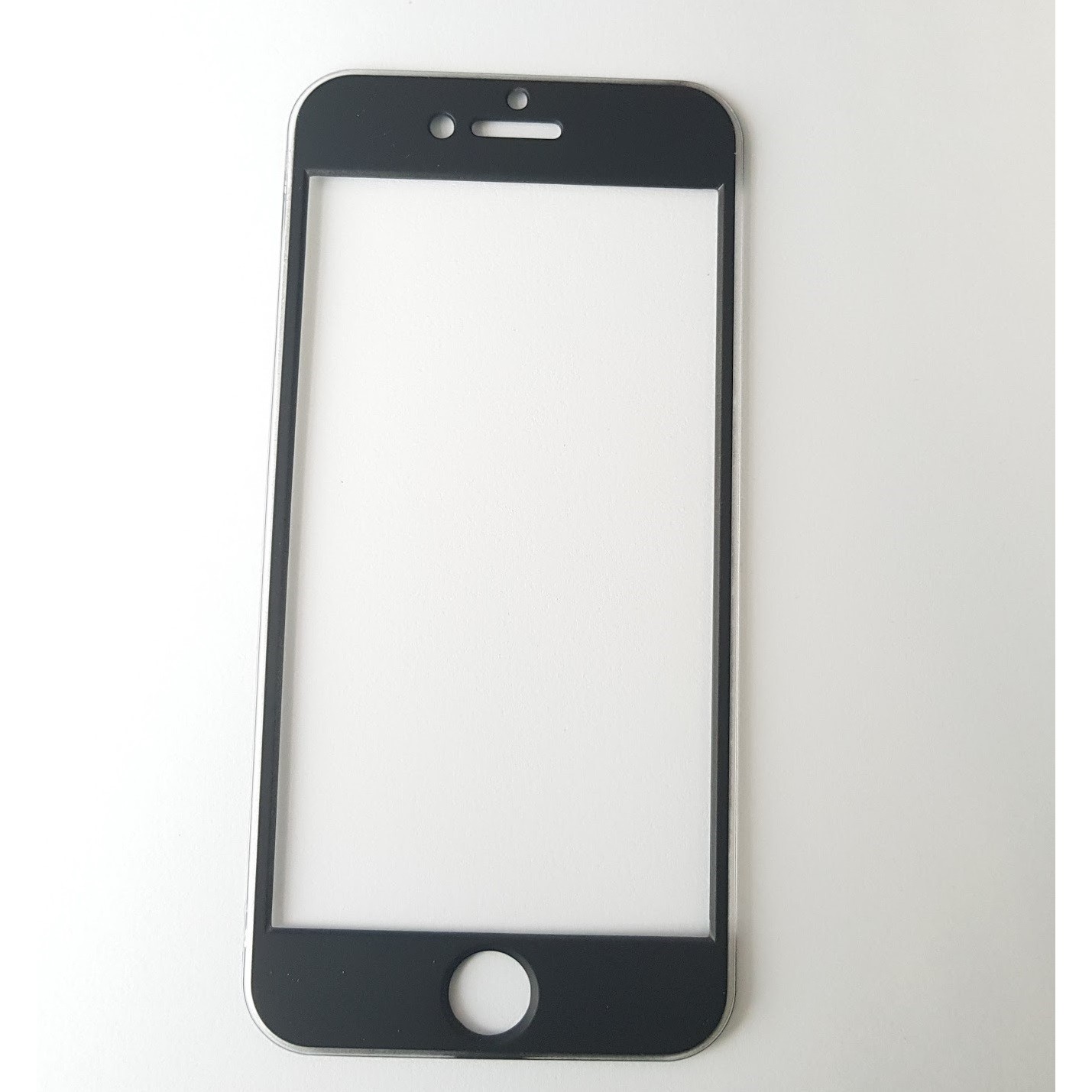 Husa Apple iPhone 7 Full Silicone 360 Negru + Folie de protectie [5]