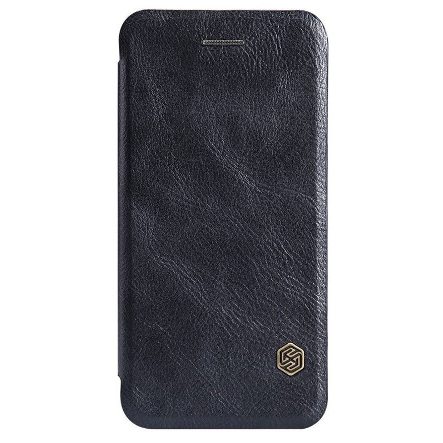 ✨TOATE PRODUSELE✨ - Husa Apple iPhone 7 NIllkin Qin Flip Negru