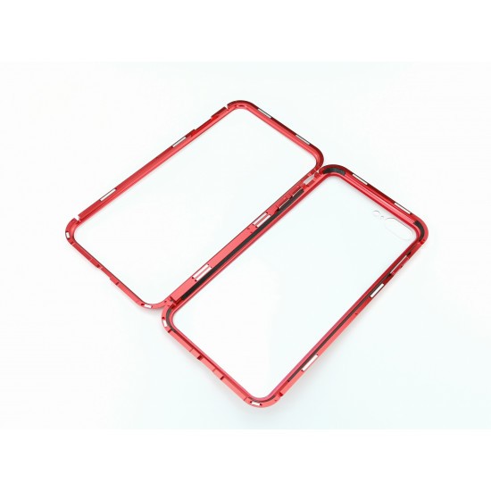 Husa Apple iPhone 7 Plus Magnetic 360, Rosu [1]