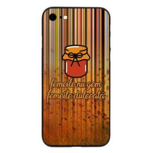 Back Case - Husa Apple iPhone 8 Multicolor Mesaj Gem