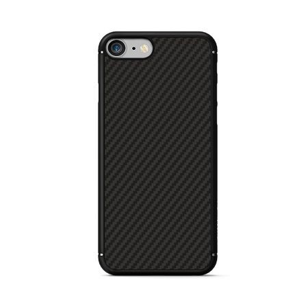 Husa Apple iPhone 8 Nillkin Synthetic Fiber Negru [4]
