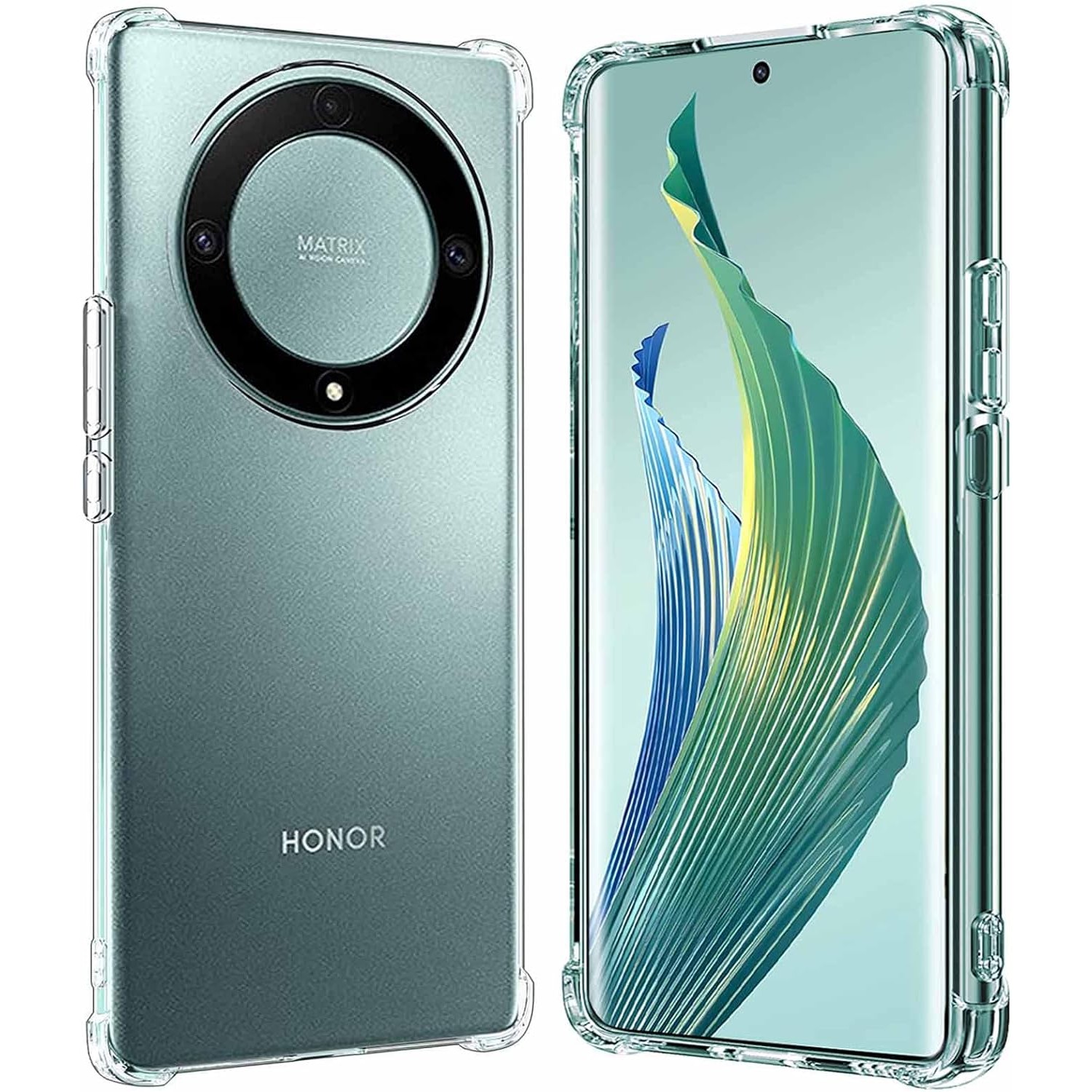 ✨TOATE PRODUSELE✨ - Husa de Protectie, , Compatibila cu Honor 70, TPU Antisoc, Protectie Colturi, 1.5 mm Transparent