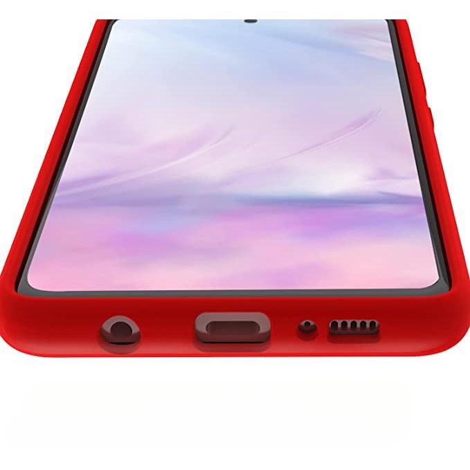 Husa de protectie compatibila cu Samsung Galaxy S21 5G Matte Tpu Rosu [2]