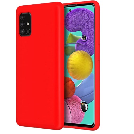 Husa de protectie compatibila cu Samsung Galaxy S21 5G Matte Tpu Rosu [1]