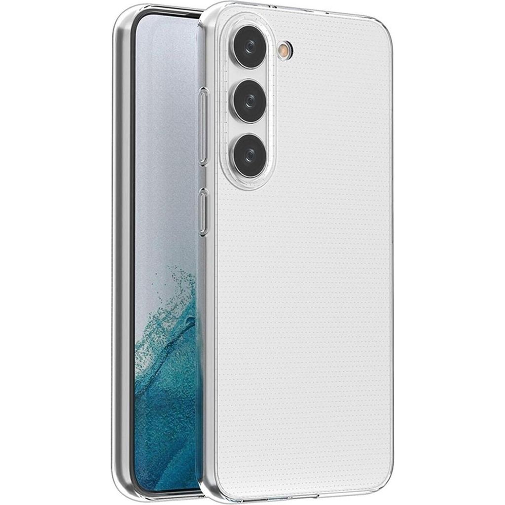 ✨TOATE PRODUSELE✨ - Husa de Protectie, , Compatibila cu Samsung Galaxy S23 FE 5G, TPU, Transparent